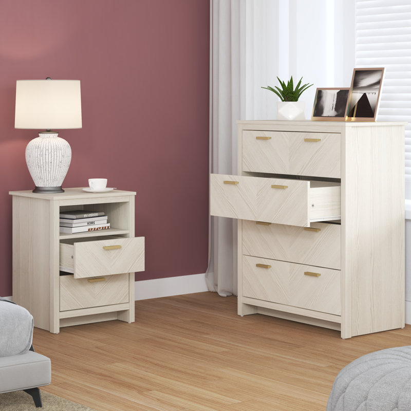Bonny Storage Duo Set, New White