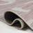 Cindia Casual Coastal Flamingos Two-Tone Pink/Cream Indoor/Outdoor Rug-1955440700