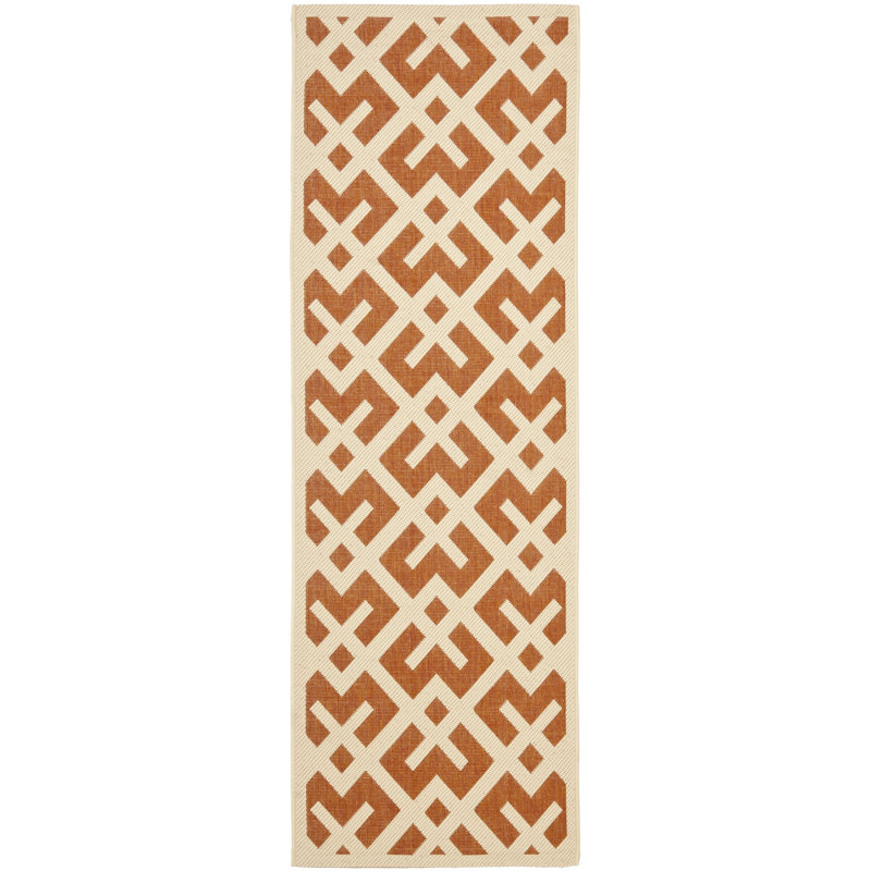 Tapis intérieur / extérieur Arneshia, Tapis de couloir 2 pi 3 po x 6 pi 7 po