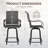 Alisande 4-Person Patio Height Barstool Bar Table Set-1379382941
