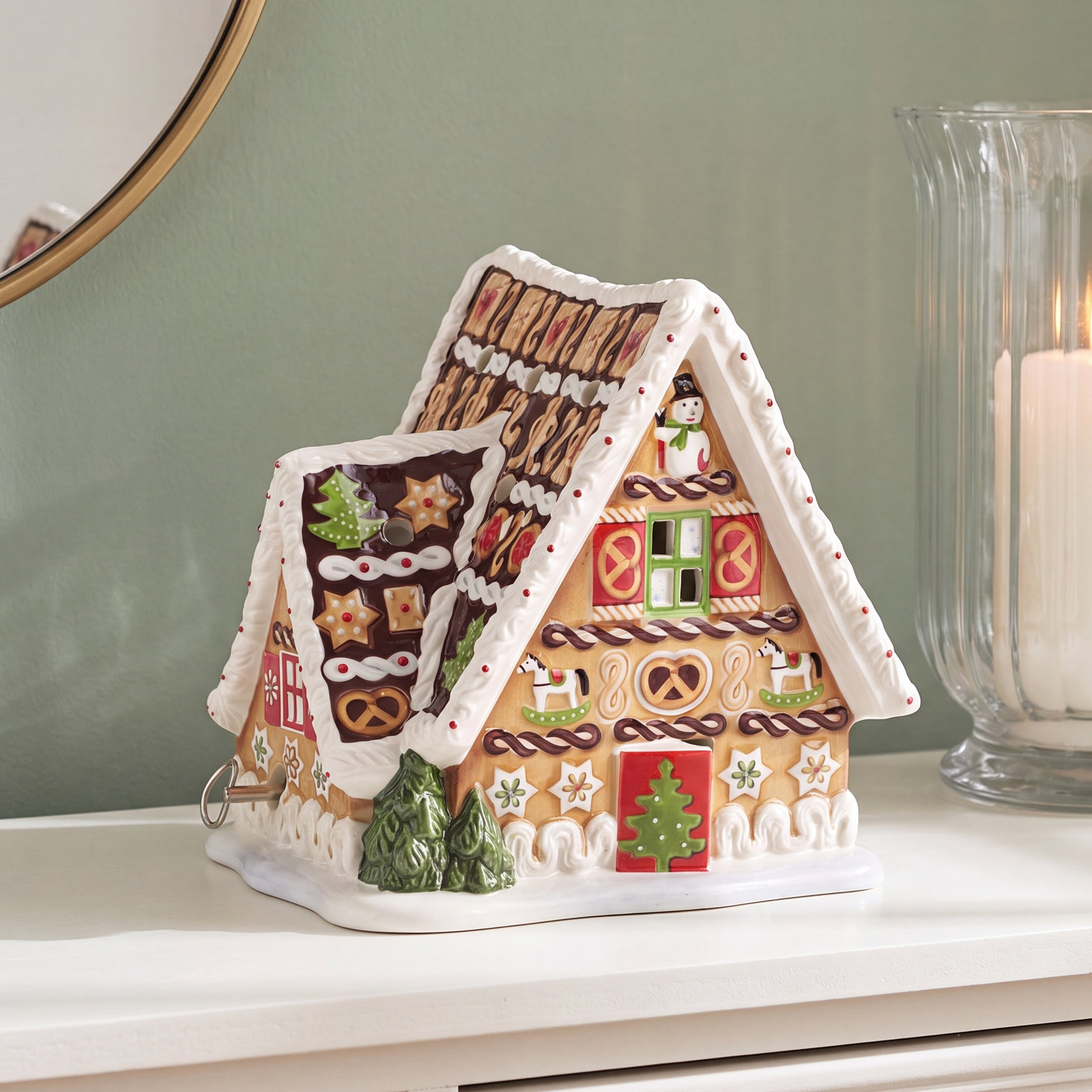 Christmas Toys Gingerbread House