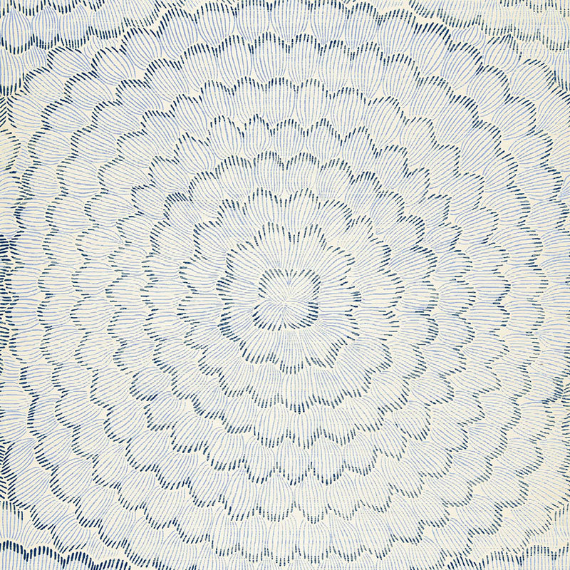 Papier peint Schumacher x Celerie Kemble, Bleu