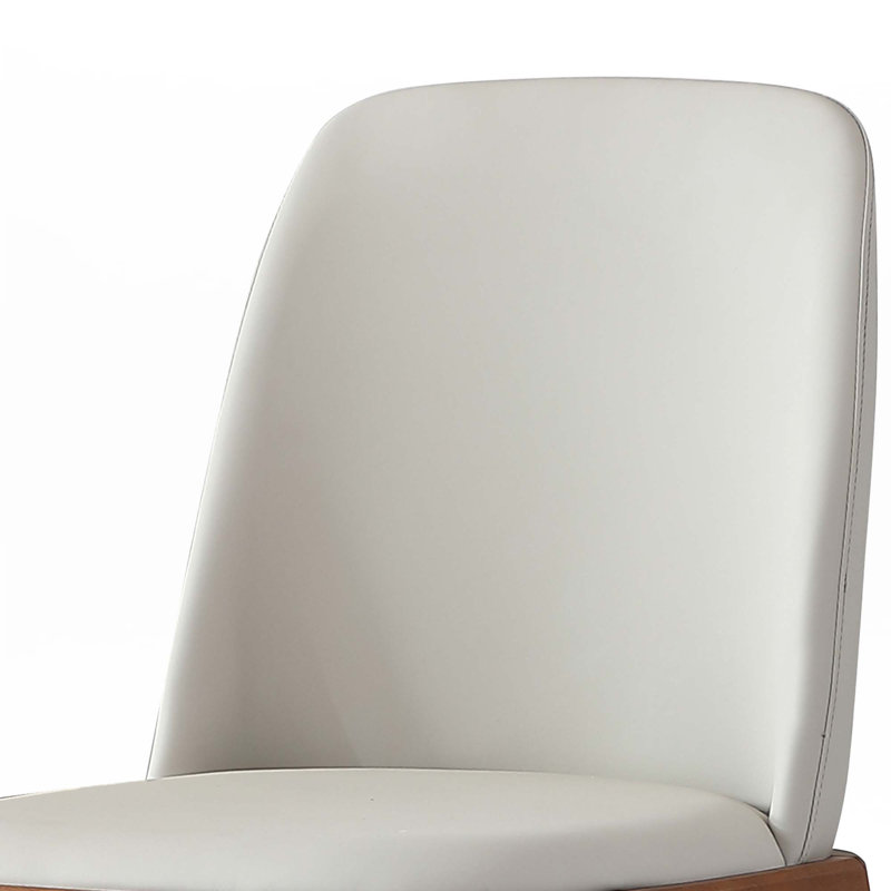 Ensemble de 2 chaises de salle à manger en similicuir