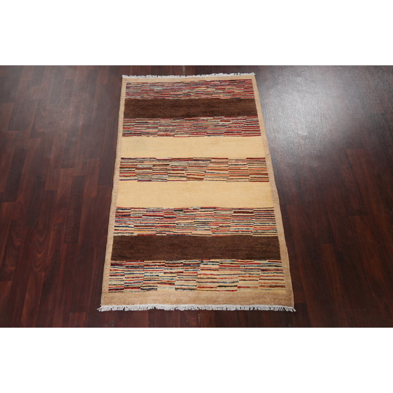 Tapis oriental fait à la main Gabbeh 3 x 6