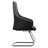 Stiller Leather Office & Conference Chair – Executive Desk Seating with Fixed Arms, Lumbar Support, Swivel Base, and Iron Frame-139476735