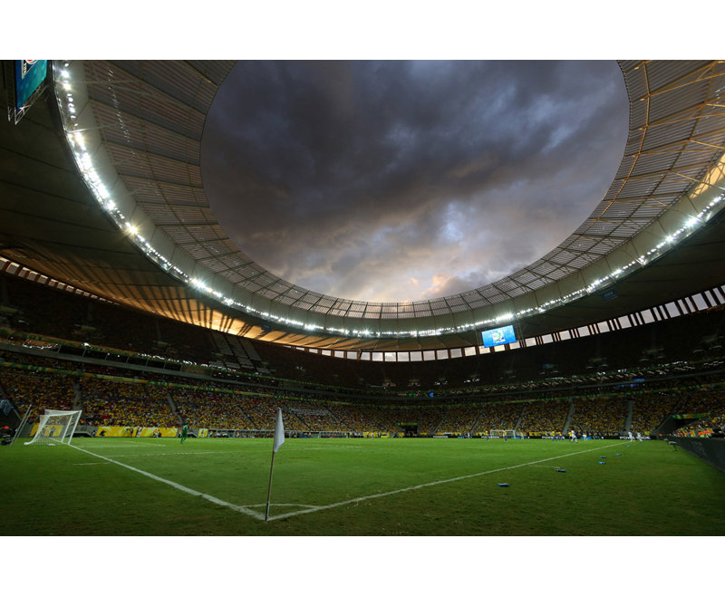 Estadio Nacional Mane Garrincha, 16" H x 24" W