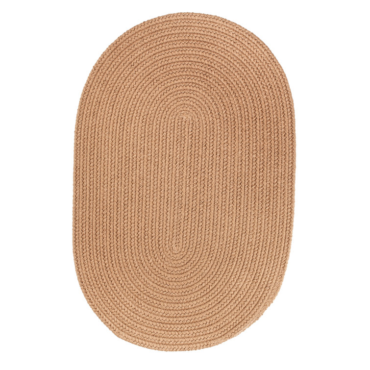 Tapis chameau tressé à la main Smyth