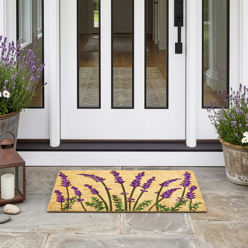 Lavender Outdoor Doormat
