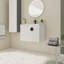 Meuble-lavabo de salle de bain avec lavabo, pour petite salle de bain, meuble-lavabo avec porte à fermeture douce-254885006-254885007