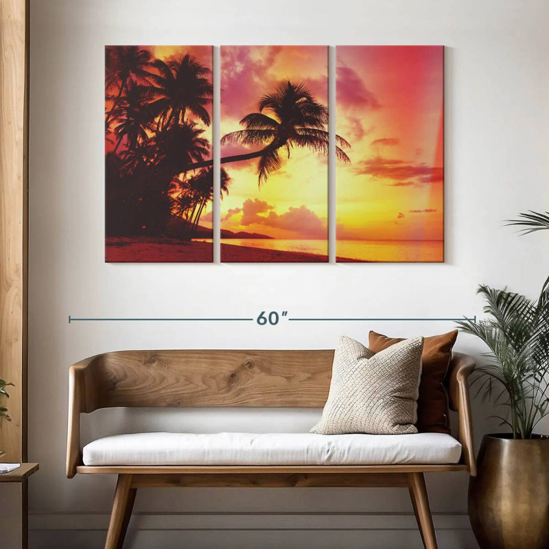 Gillard At Sunset, 32" H x 50" W