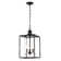 Avenell 3 - Light 10.2" Lantern Square Pendant with Rope Accents