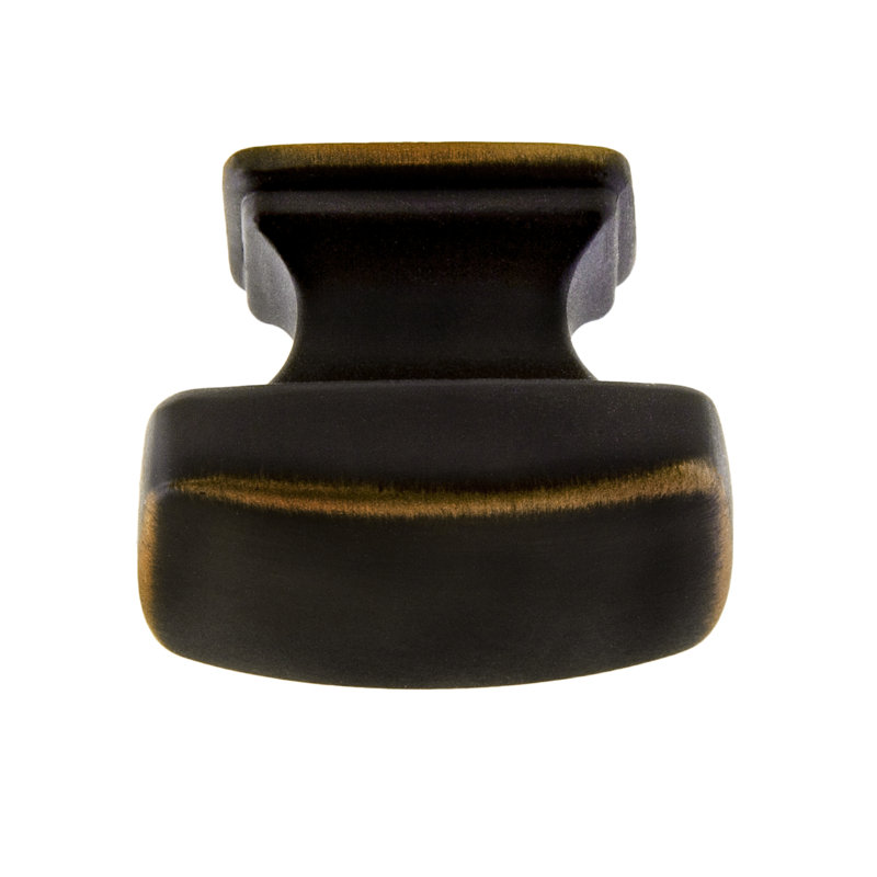 Grayson 1-1/4" Length Satin Copper Rectangle Cabinet Knob, Satin Copper