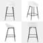 Rossmoyne Counter Stool with Metal Frame-902230777-874602889