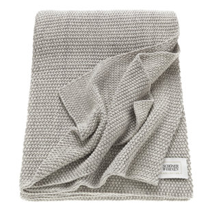 Knitted Throw Blanket