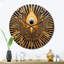Horloge murale Visions of Eye of Consciousness-93379438