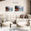 Mountain Lake Kayak sur toile-637578260