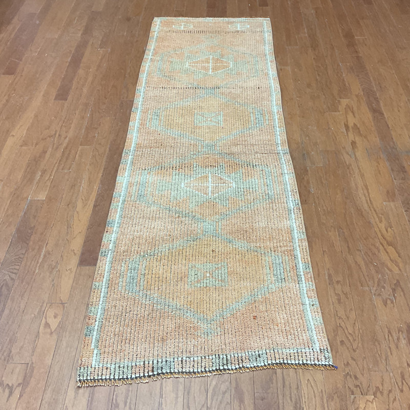 Bungalow Rose Handmade Turkish Oushak Wool Runner