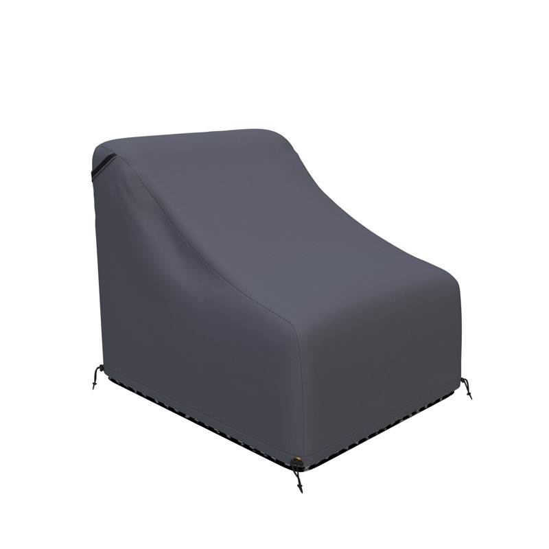 Eliana Outdoor Armless Lounge Chair Patio Cover