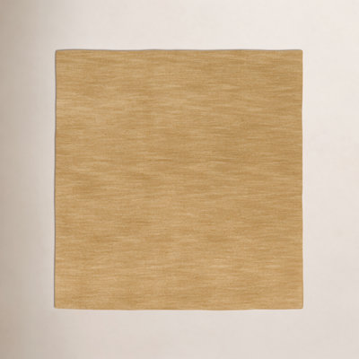 Dolma Yellow Hand-Loomed Wool Rug