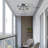 2 Layer Modern Dimmable Crystal Flush Mount Ceiling Light