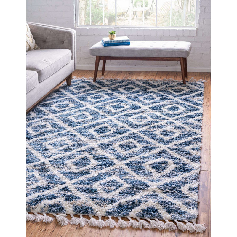 Tapis lagon oriental Cynithia, Rectangle 4 pi x 6 pi