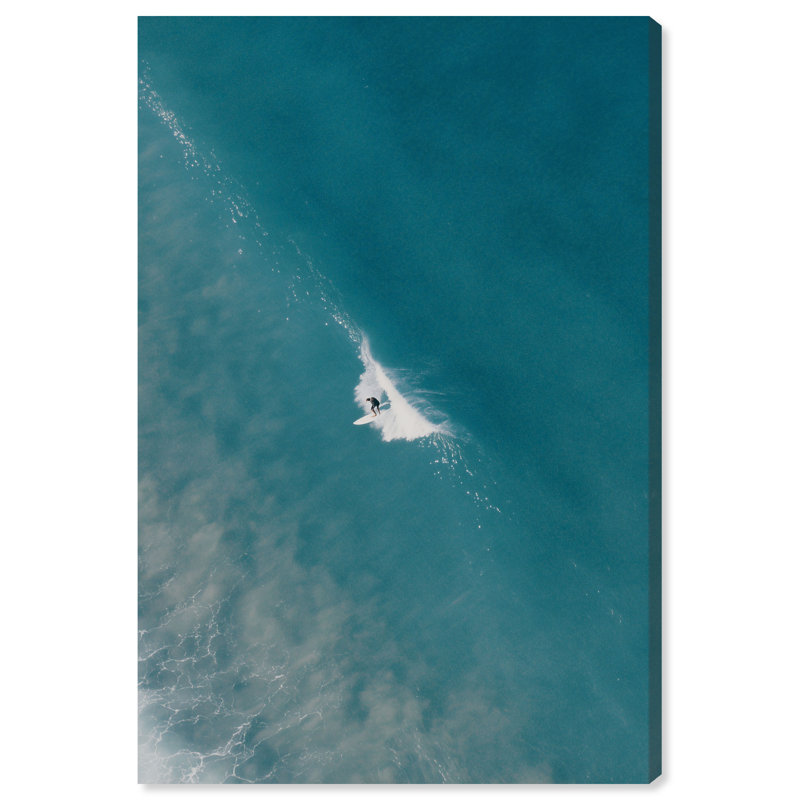Aquamarine Breath Print by Oliver Gal, 30"H x 20"W, Gallery Wrapped