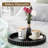 Handmade Decorative Wooden Tray, Round Tray For Coffee Table, Kitchen, Living Room, And Home Decor-694846749-694846744