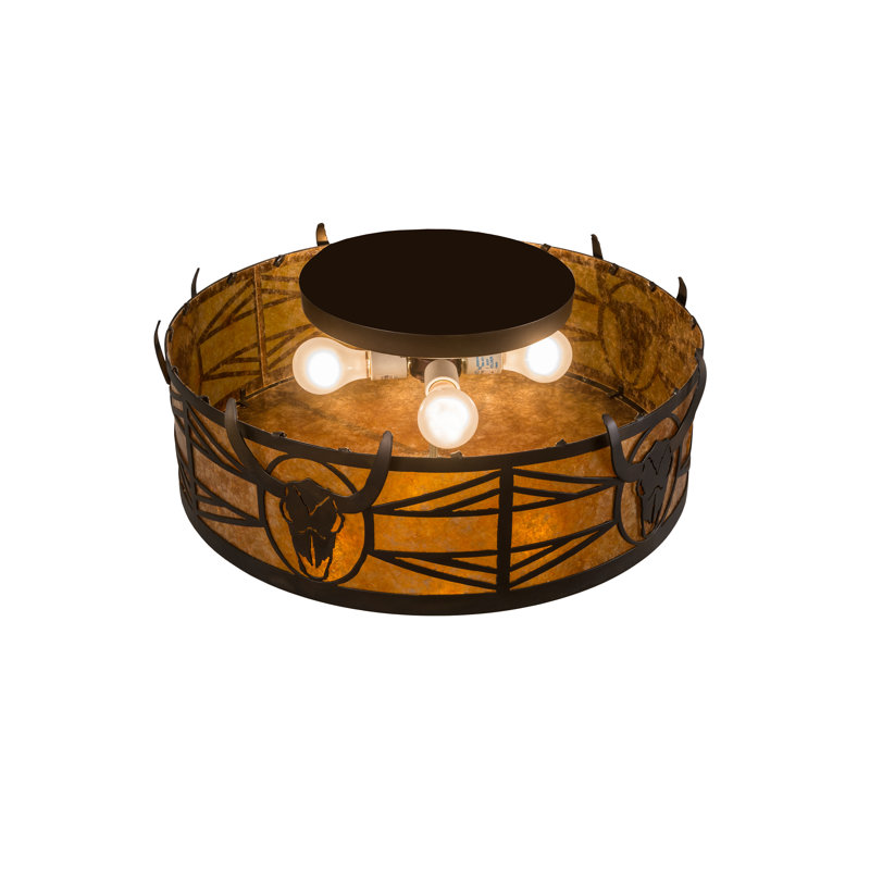 Plafonnier encastré 4 lumières unique 23 po