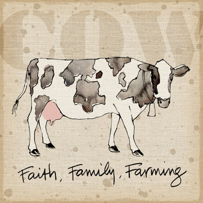 Farm Life I 1 Piece Wrapped Canvas Wall Art