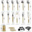 JetLife 38 Piece Stainless Steel Cooking Utensil Set
