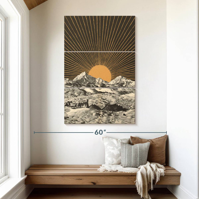 Oberle Mountainscape V, 50" H x 32" W