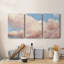 Toast Clouds I - Toile tendue avec châssis de qualité supérieure - Prêt à être accroché-204979892