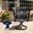 Black High Back Dining Chair Set-725168285