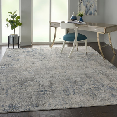 Round Abstract 239cm X 239cm Area Rug