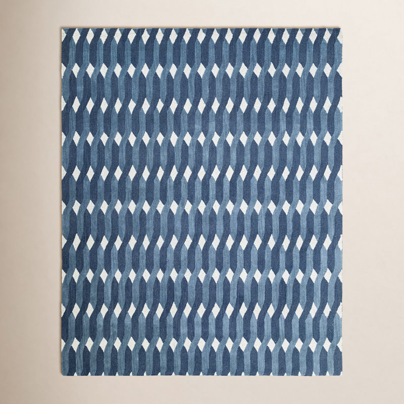 Hand Tufted Wool Woodcliff Rug, Rectangle 5' x 8'