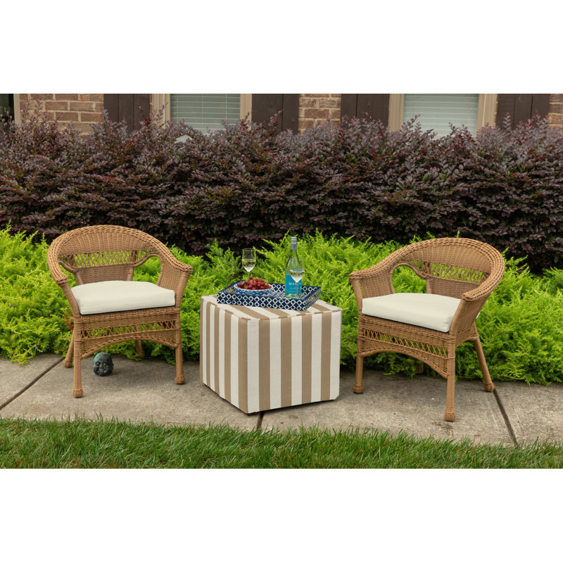 Coussin de siège Sunbrella Sol 72 Outdoor ™ l 18 po x P 18 po, Coquille d'œuf Spectrum Sunbrella®