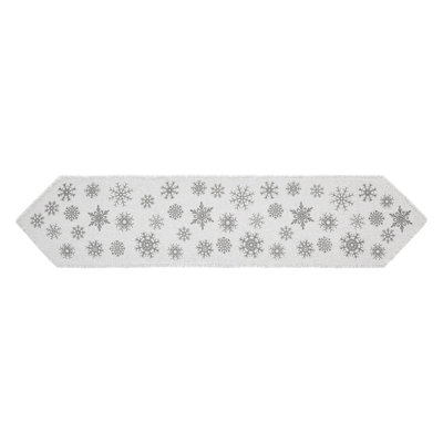 Yuletide Rectangle Geometric Cotton Table Runner