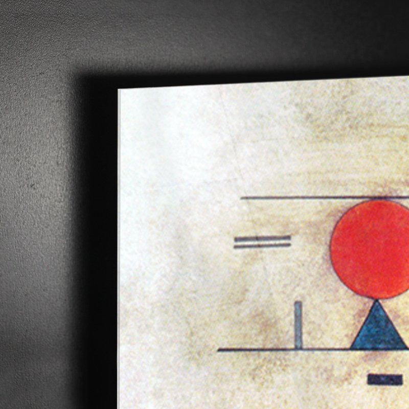 File di segni by Wassily Kandinsky - Rectangle Print on Canvas, 70cm H x 100cm W