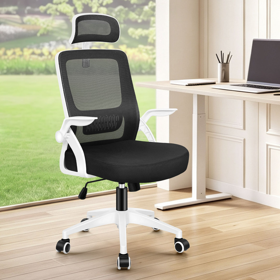 Mesh Office Chair Ergonomic Gas Lift Swivel Tilt Computer Gaming