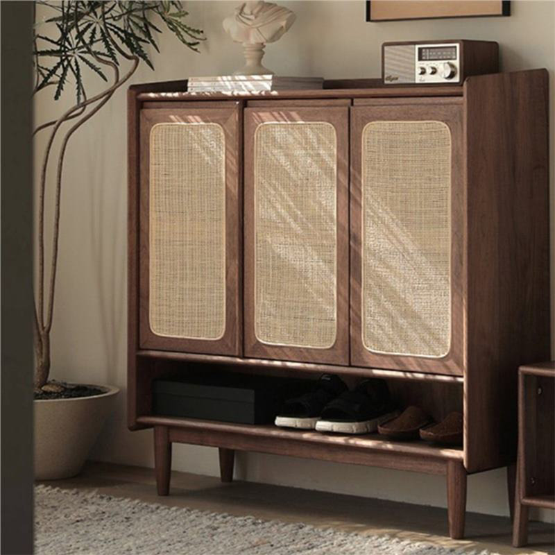 Petite armoire de rangement minimaliste pour chaussures