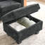 Canapé inclinable simple avec dossier réglable manuellement, port de charge USB-1707340113