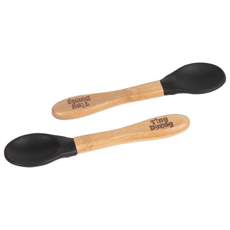 Baby Flatware, Black