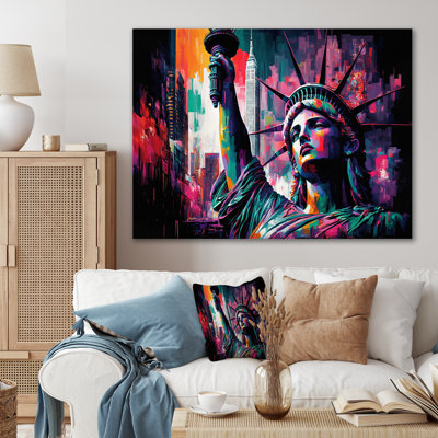 «New York Lady Liberty III», reproduction sur toile
