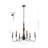 Adelinah 6 - Light Iron Chandelier