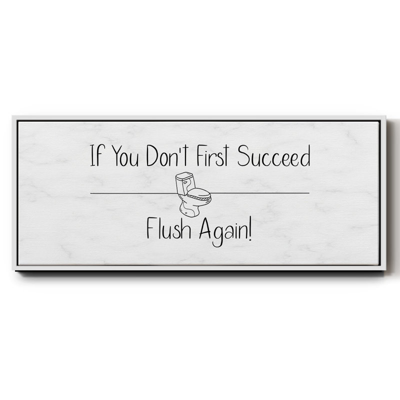 If If Don't ... - Toile encadrée