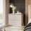 50cm W Manufactured Wood Bedside Table