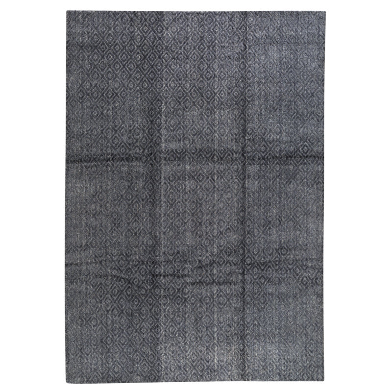 High-Quality Hand-Knotted Golden Brown And Gold Area Rug