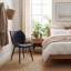 Chaise d'appoint rembourrée en similicuir avec structure en métal-1546850752