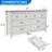 6-Drawer Wood Dresser, Farmhouse Style Chest With Smooth Gliding Drawers-219932365