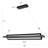 2 - Light LED Single Pendant